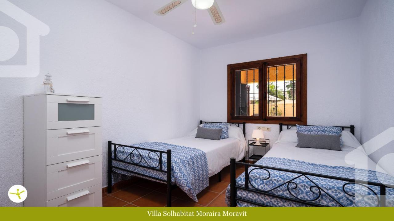 Solhabitat Moraira Moravit Villa Exteriör bild